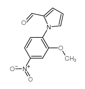 1-(2-methoxy-4-nitrophenyl)-1h-pyrrole-2-carbaldehyde Structure