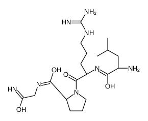 leucyl-arginyl-prolyl-glycinamide structure