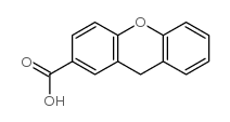 9H-Xanthene-2-carboxylic acid structure