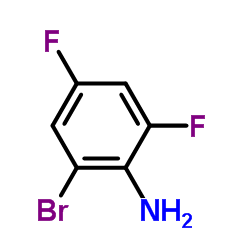 2-Bromo-4,6-difluoroaniline structure