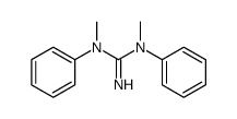 N,N'-dimethyl-N,N'-diphenylguanidine Structure