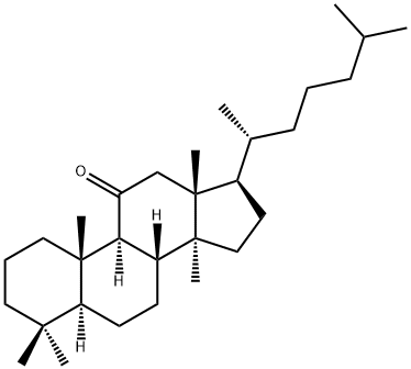 Lanostan-11-one Structure