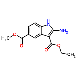 3-ethyl 5-methyl 2-amino-1H-indole-3,5-dicarboxylate图片