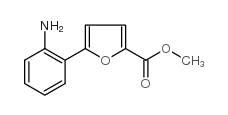 5-(2-AMINO-PHENYL)-FURAN-2-CARBOXYLIC ACID METHYL ESTER Structure