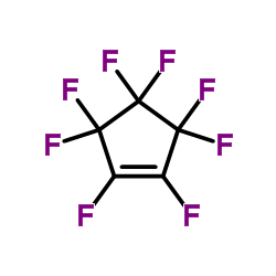 perfluorocyclopentene Structure