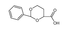 (4R)-2-phenyl-1,3-dioxane-4-carboxylic acid Structure