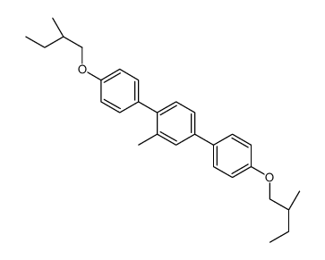 2-methyl-1,4-bis[4-[(2S)-2-methylbutoxy]phenyl]benzene Structure