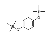 trimethyl-(4-trimethylsilyloxycyclohexa-1,4-dien-1-yl)oxysilane Structure