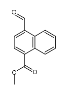 4-carbomethoxynaphthaldehyde Structure