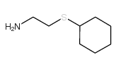 2-cyclohexylsulfanylethanamine structure