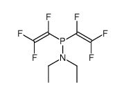 bis-trifluorovinyl-phosphinous acid diethylamide Structure