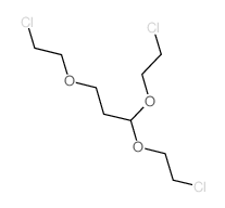 1,1,2-tris-(2-chloro-ethoxy)-propane Structure