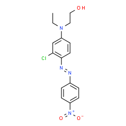 2-[[3-chloro-4-[(4-nitrophenyl)azo]phenyl]ethylamino]ethanol Structure