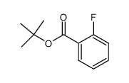 2-flourobenzoic acid tert-butyl结构式