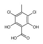 3,5-dichloro-2,6-dihydroxy-4-methylbenzoic acid picture