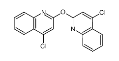 di(4-chloro-2-quinolyl)ether Structure