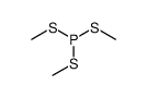 Tris(methylthio)phosphine Structure