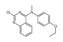 2-chloro-N-(4-ethoxyphenyl)-N-methylquinazolin-4-amine结构式