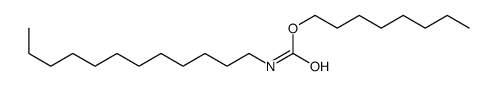 octyl N-dodecylcarbamate结构式