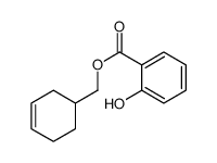 cyclohex-3-en-1-ylmethyl 2-hydroxybenzoate结构式