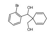 1-(2-bromophenyl)-[1-(hydroxymethyl)cyclohexa-2,5-dienyl]methanol Structure