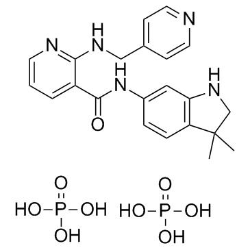 Motesanib Diphosphate (AMG-706) Structure