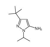 3-叔丁基-1-异丙基-1H-吡唑-5-胺图片