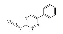 3-azido-6-phenyl-1,2,4-triazine Structure