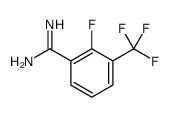 2-FLUORO-3-TRIFLUOROMETHYL-BENZAMIDINE structure