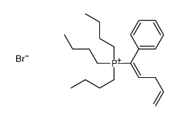 tributyl(1-phenylpenta-1,4-dienyl)phosphanium,bromide Structure