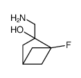 3-(aminomethyl)-4-fluorobicyclo[2.1.1]hexan-3-ol Structure