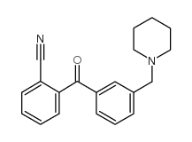 2-CYANO-3'-PIPERIDINOMETHYL BENZOPHENONE picture