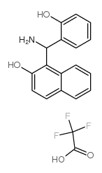 1-[amino-(2-hydroxyphenyl)methyl]naphthalen-2-ol,2,2,2-trifluoroacetic acid图片