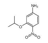 4-nitro-3-propan-2-yloxyaniline结构式