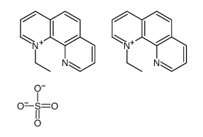 1-ethyl-1,10-phenanthrolin-1-ium,sulfate Structure