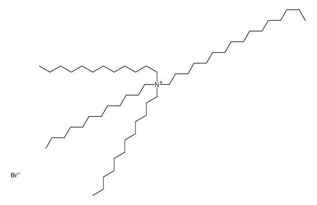 tridodecyl(hexadecyl)azanium,bromide Structure