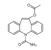 5H-Dibenz[b,f]azepine-5-carboxamide, 10-(acetyloxy) structure