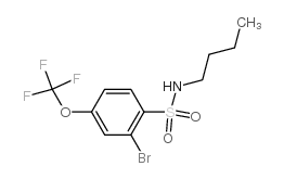 N-丁基-2-溴-4-三氟甲氧基苯磺酰胺图片