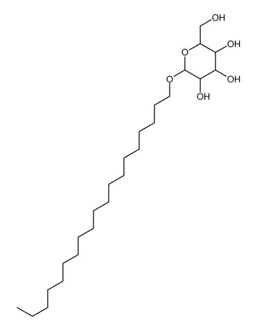 nonadecyl D-glucoside Structure