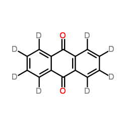 蒽醌-D8结构式