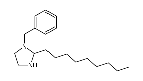 1-benzyl-2-nonyl-2,3,4,5-tetrahydroimidazole Structure