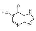 1-甲基-1H-嘌呤-6(9H)-酮结构式