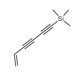 6-(trimethylsilyl)-hex-1-ene-3,5-diyne结构式