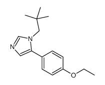 1-(2,2-dimethylpropyl)-5-(4-ethoxyphenyl)imidazole Structure