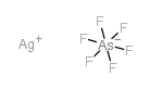 silver hexafluoroarsenate Structure