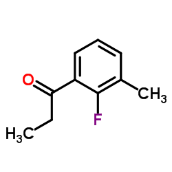 1-(2-Fluoro-3-methylphenyl)-1-propanone Structure