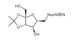 6-叠氮基-6-脱氧-2,3-O-异亚丙基-α-L-呋喃呋喃糖图片