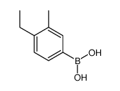 (4-ethyl-3-methylphenyl)boronic acid Structure