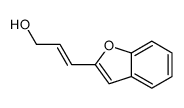 3-(1-benzofuran-2-yl)prop-2-en-1-ol Structure