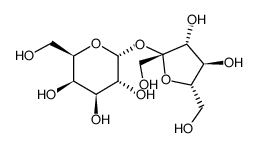 BETA-D-FRUCTOFURANOSYL-ALPHA-D-GALACTOPYRANOSIDE structure